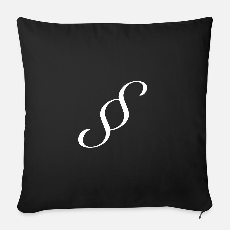 Jurist - Sofakissenbezug 45 x 45 cm - Schwarz