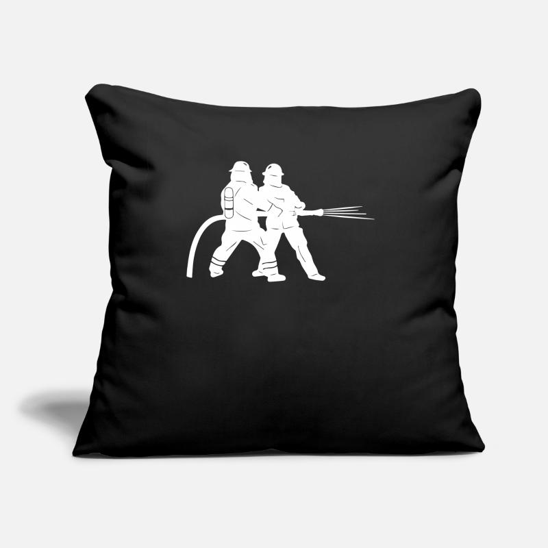 Firefighter fire emergency fire brigade Sofa pillowcase 17,3'' x 17,3'' (45 x 45 cm)