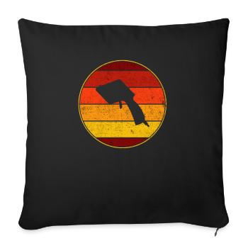 Régulateur de Slotcar - pour chaque monstre de slotcar! - Housse de coussin décorative 45 x 45 cm - noir - Devant