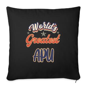 WORLDS GREATEST APU - Sofakissenbezug 45 x 45 cm - Schwarz - Vorne
