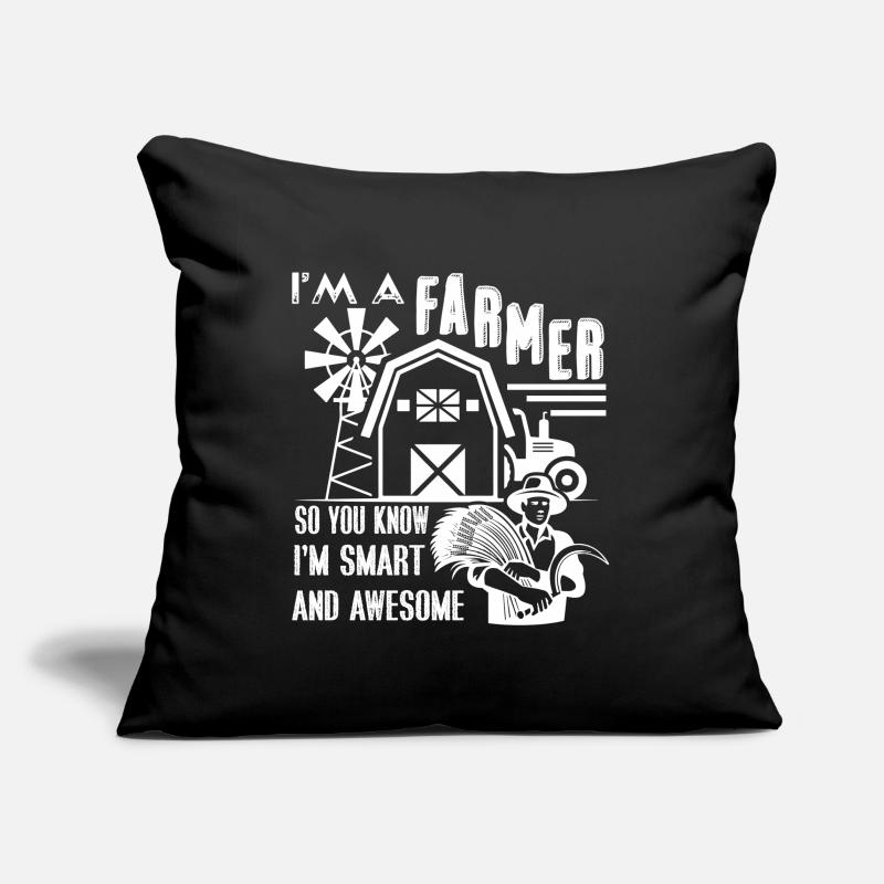 Bauer Ich bin ein großartiger Bauer Sofakissenbezug 45 x 45 cm