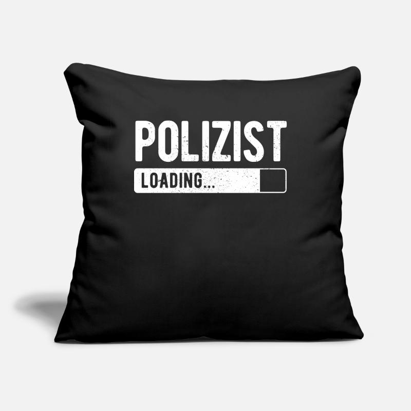 Werdender Polizist Beruf Polizei Studium Sofakissenbezug 45 x 45 cm