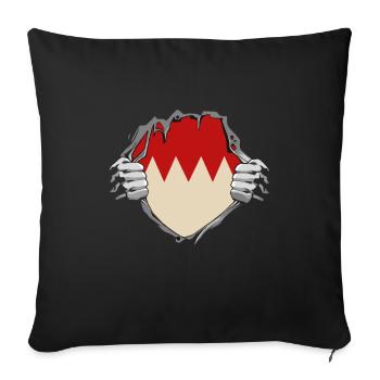It's in my DNA - Franconia Upper Franconia Lower Franconia - Sofa pillowcase 17,3'' x 17,3'' (45 x 45 cm) - black - Front