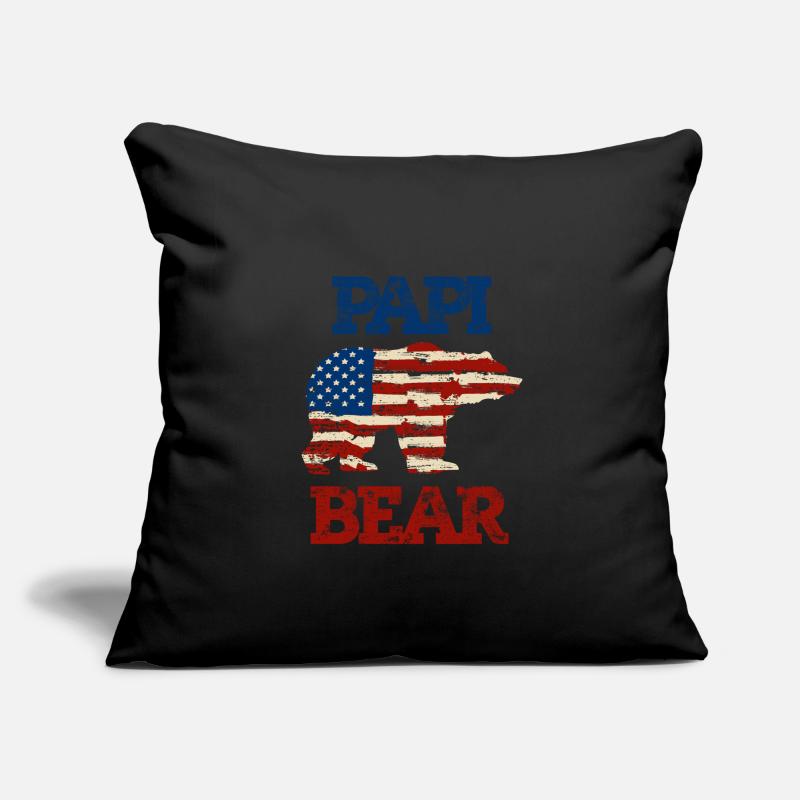 Rainbow PAPI Shirt, Retro PAPI, PAPI Sunset, PAPI Housse de coussin décorative 45 x 45 cm