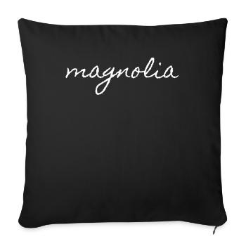 Magnolia Farms Sweatshirt Shirt Hoodie Gift - Sofa pillowcase 17,3'' x 17,3'' (45 x 45 cm) - black - Front