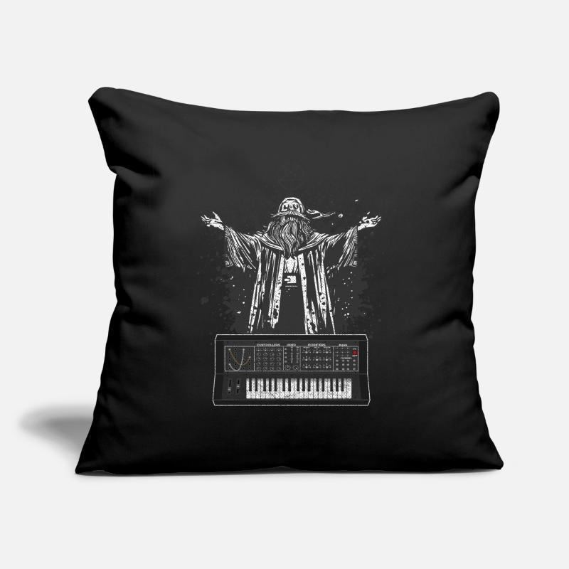 Synthesizer Geschenk Synth Analog Modular Satan Sofakissenbezug 45 x 45 cm