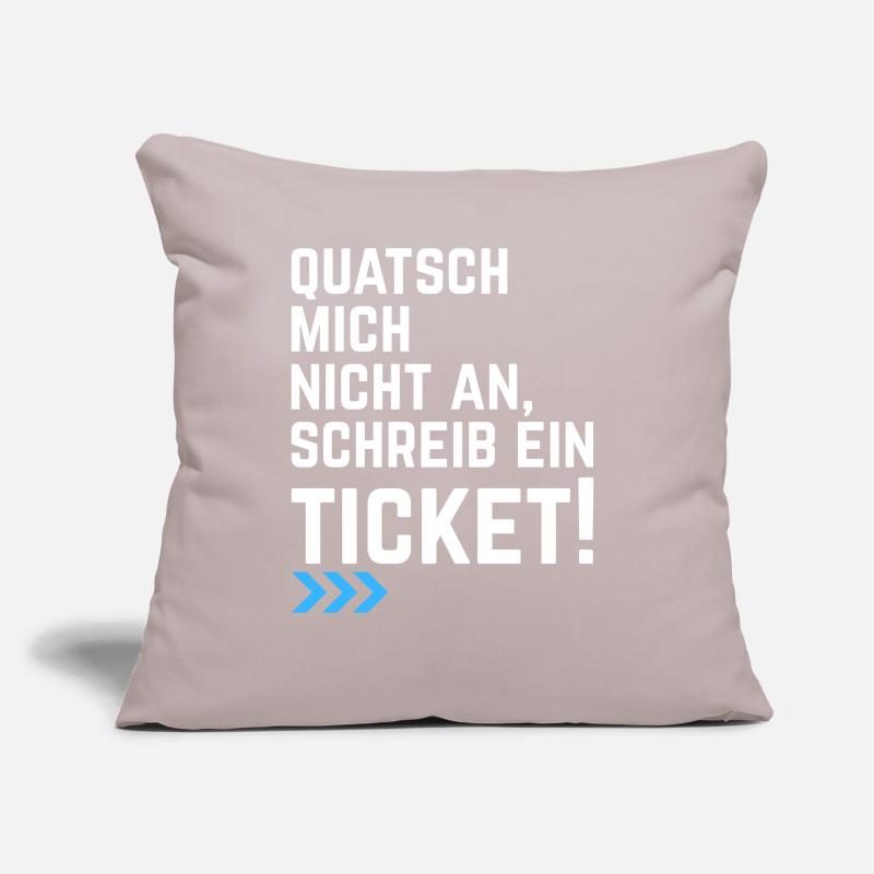 Informatiker IT Ticket Spruch Programmierer Sofakissenbezug 45 x 45 cm