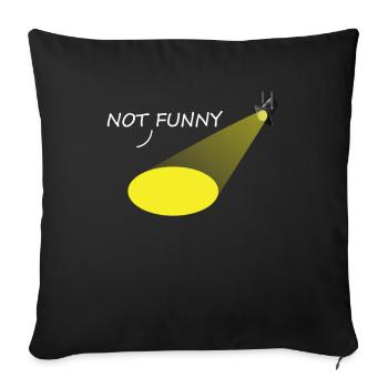 Technicien de scène - Housse de coussin décorative 45 x 45 cm - noir - Devant