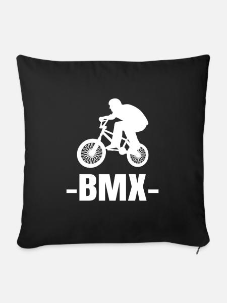 BMX - Sofakissenbezug 45 x 45 cm - Schwarz