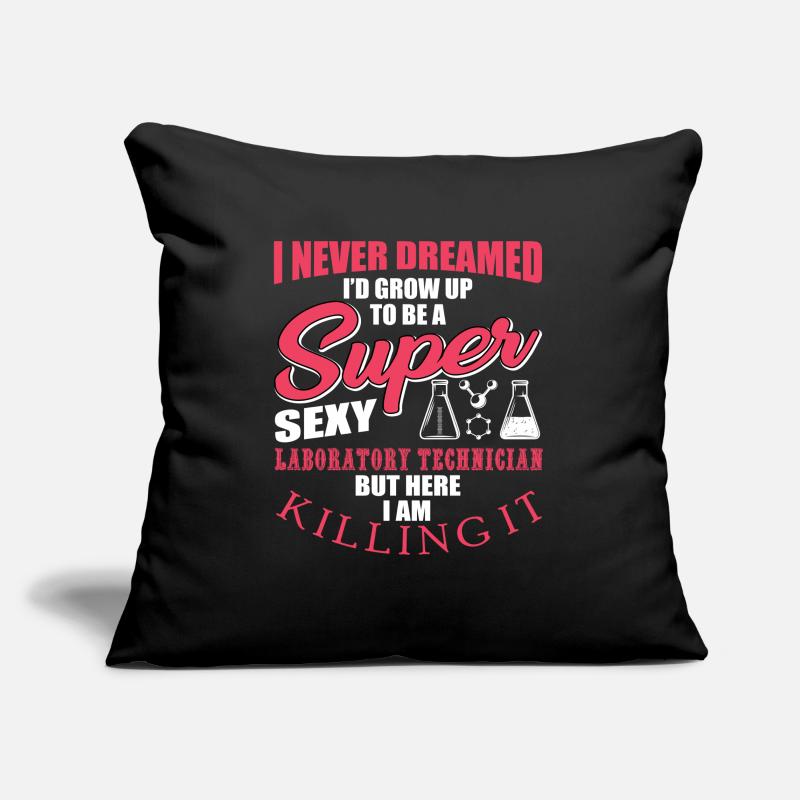 Laboratory technician Sofa pillowcase 17,3'' x 17,3'' (45 x 45 cm)