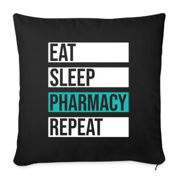 Pharmacies de cadeaux - Housse de coussin décorative 45 x 45 cm - noir - Devant