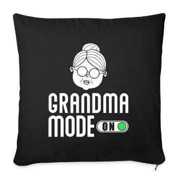 la maternité de la mère de l’autre - Housse de coussin décorative 45 x 45 cm - noir - Devant