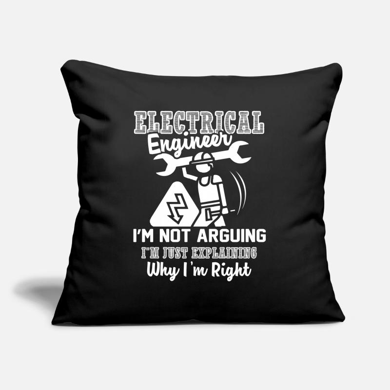 Electrical Engineer I Am An Electrical Engineer Sofa pillowcase 17,3'' x 17,3'' (45 x 45 cm)