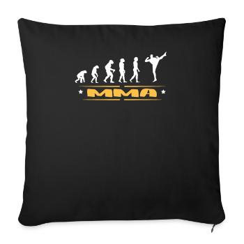 EVOLUTION MMA - Sofa pillowcase 17,3'' x 17,3'' (45 x 45 cm) - black - Front