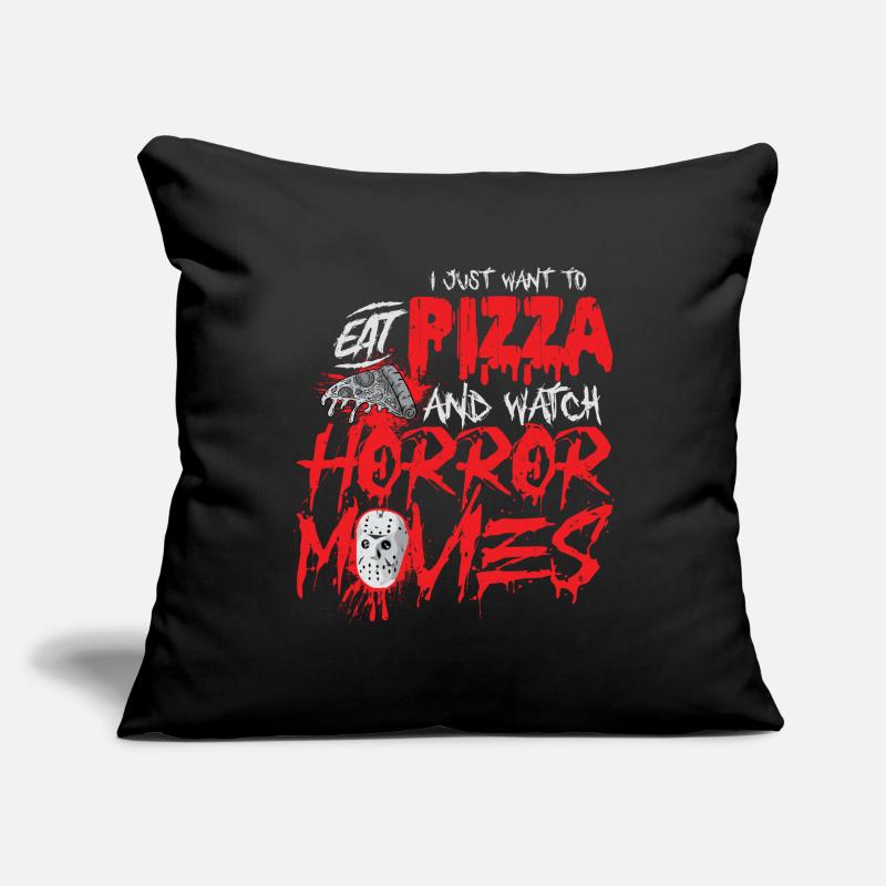 Horror horror film Sofa pillowcase 17,3'' x 17,3'' (45 x 45 cm)