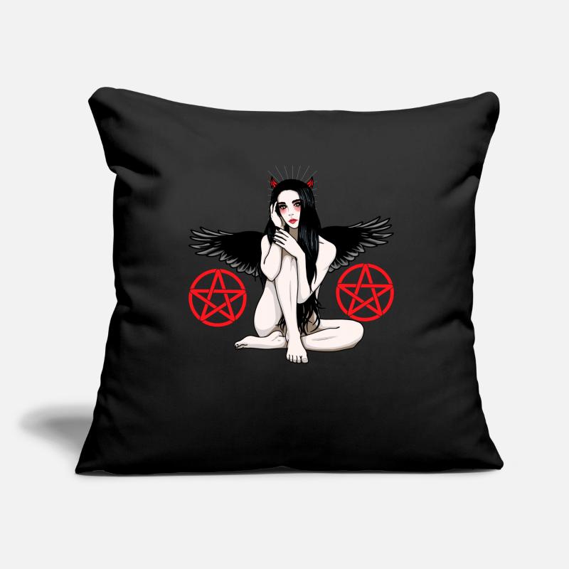 Satan Devil Pentagram Devil Demon Hell Sofa pillowcase 17,3'' x 17,3'' (45 x 45 cm)