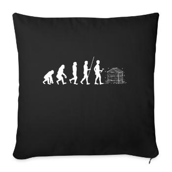 Imker Geschenk Biene Wespe Nektar Honig Wespe - Sofakissenbezug 45 x 45 cm - Schwarz - Vorne