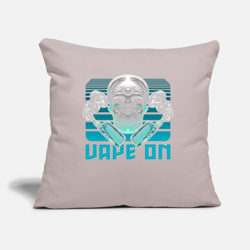 Vape On Vaper Steamer E-Cigarette Steaming Gift Sofa pillowcase 17,3'' x 17,3'' (45 x 45 cm)