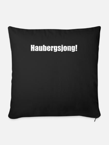 Sejerlänner Haubergsjong - Sofakissenbezug 45 x 45 cm - Schwarz