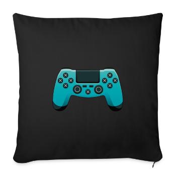 Gamer Contrôleur De Jeu Jouer Jouer Manette - Housse de coussin décorative 45 x 45 cm - noir - Devant