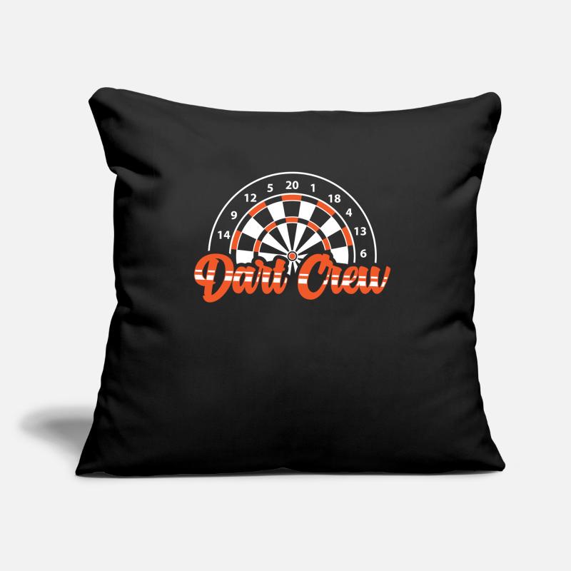 Fléchettes Fléchettes Fléchettes Fléchettes Fléchettes Darts Housse de coussin décorative 45 x 45 cm