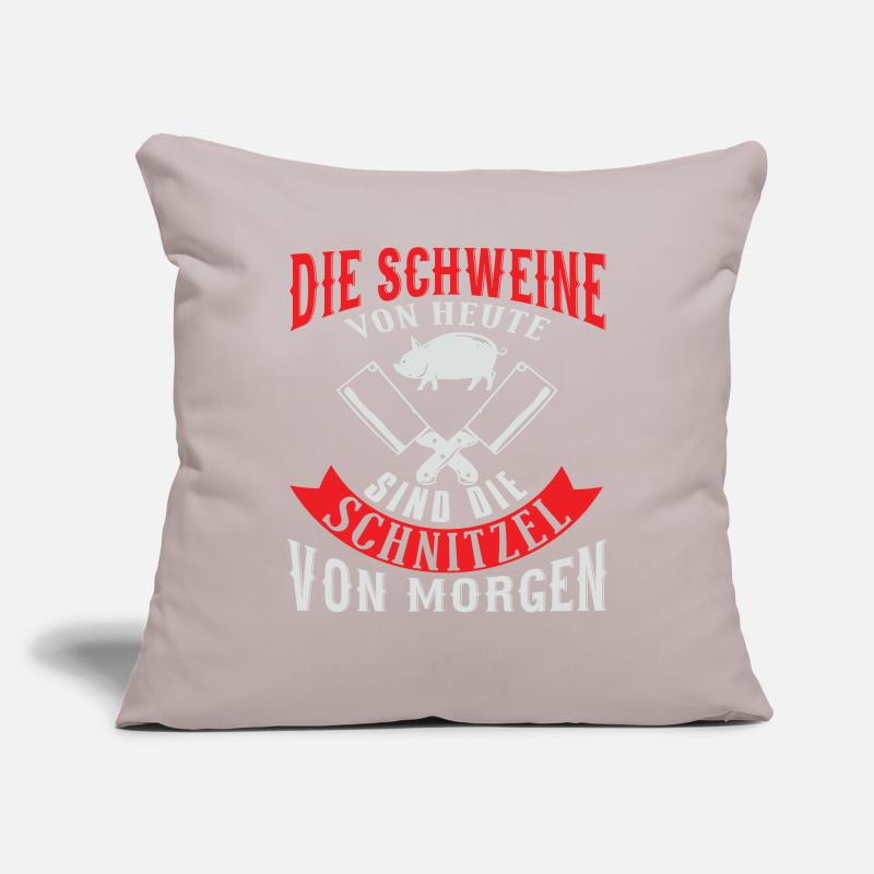 Metzger Fleischer Fleisch Fleischerei Geschenk Sofakissenbezug 45 x 45 cm
