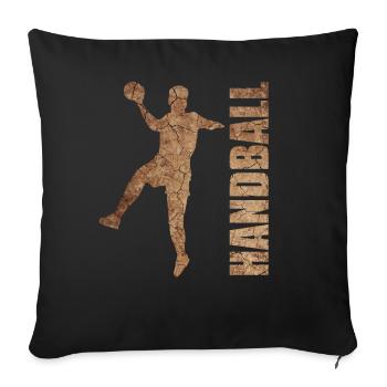 Handballer Handball Athletes Gift Men - Sofa pillowcase 17,3'' x 17,3'' (45 x 45 cm) - black - Front