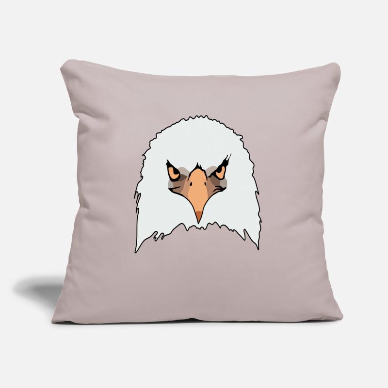 Eagle eagle motif eagle imprint bald eagle Sofa pillowcase 17,3'' x 17,3'' (45 x 45 cm)