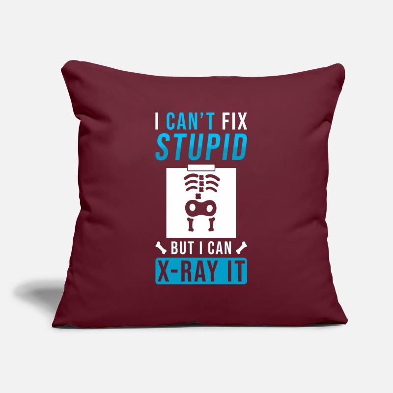 X-ray radiologist gift Sofa pillowcase 17,3'' x 17,3'' (45 x 45 cm)