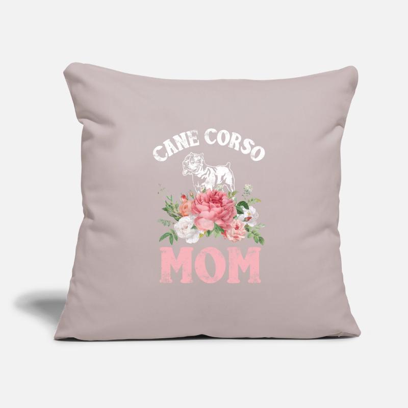 Cane Corso Mère Housse de coussin décorative 45 x 45 cm