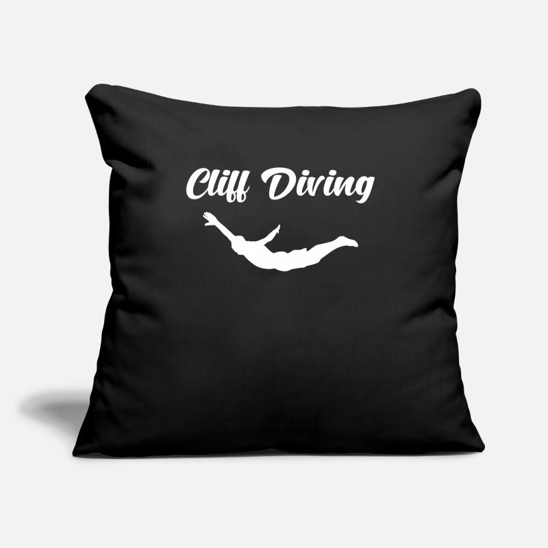 Cliff Diving Cliff Jumping Klippenspringen Sofa pillowcase 17,3'' x 17,3'' (45 x 45 cm)