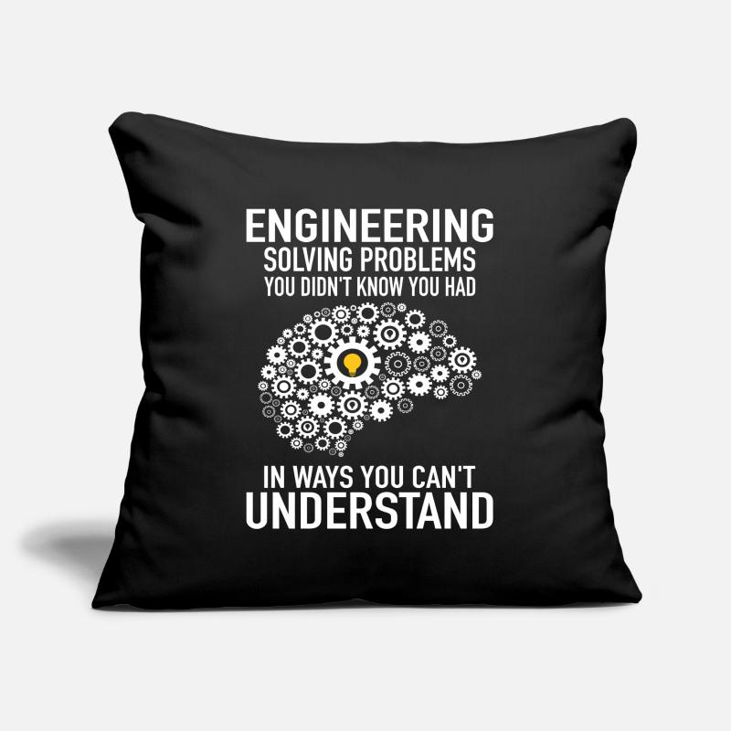 Engineer Engineering Engineer Gear Technician Sofa pillowcase 17,3'' x 17,3'' (45 x 45 cm)