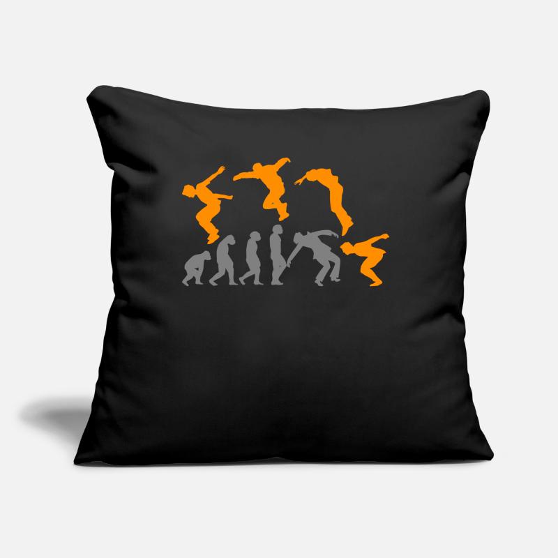 Parkour Parkourläufer Hindernisparkour Evolution Sofakissenbezug 45 x 45 cm