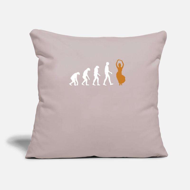 Belly Dancer Evolution Shimmy Workout Belly Dancer Sofa pillowcase 17,3'' x 17,3'' (45 x 45 cm)