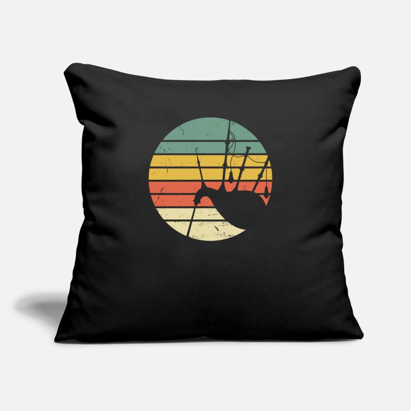 Cornemuse Housse de coussin décorative 45 x 45 cm