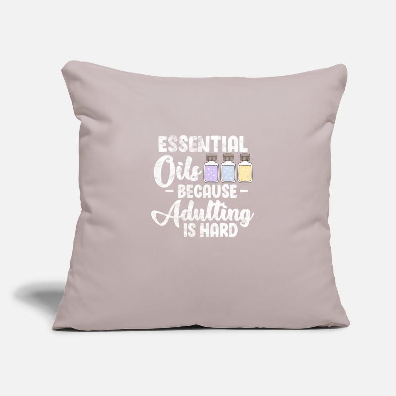 Essential Oils Ätherische Öle Öl Massage Geschenk Sofakissenbezug 45 x 45 cm