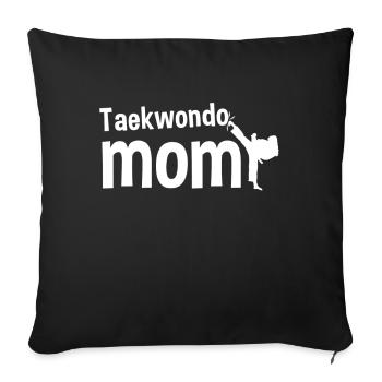 Taekwondo Taekwondoin Tae kwon do Martial Arts - Sofa pillowcase 17,3'' x 17,3'' (45 x 45 cm) - black - Front