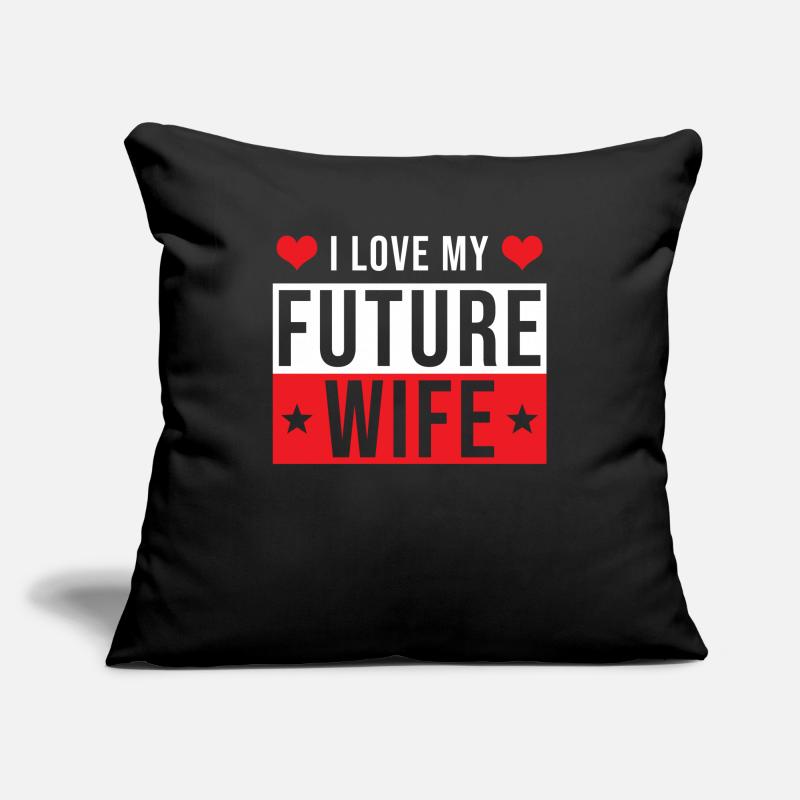 Engaged Gift Sofa pillowcase 17,3'' x 17,3'' (45 x 45 cm)