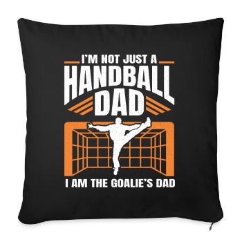 Handball Player Sport HandballEr Ballsport Sport - Sofa pillowcase 17,3'' x 17,3'' (45 x 45 cm) - black - Front