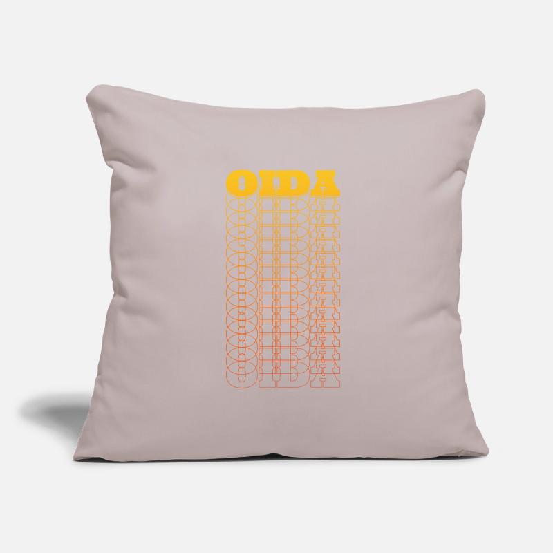 OIDA VIENNESE AUSTRIAN DIALECT GESCHEN Sofa pillowcase 17,3'' x 17,3'' (45 x 45 cm)