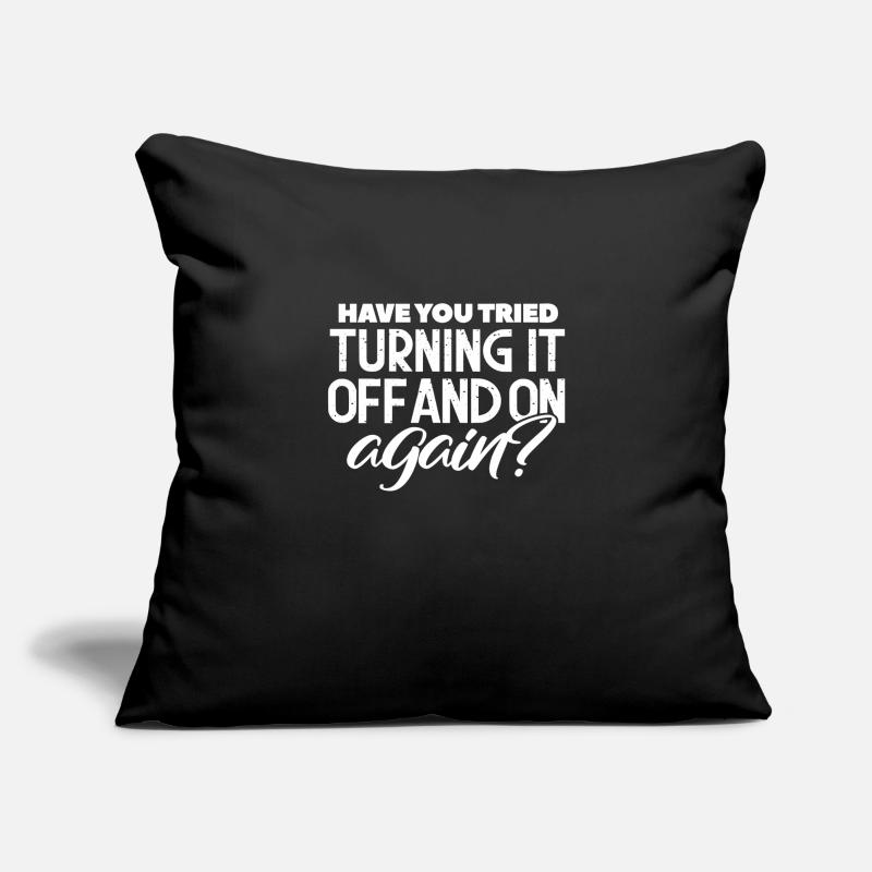 Technical Support Computer It Admin Gift Sofa pillowcase 17,3'' x 17,3'' (45 x 45 cm)