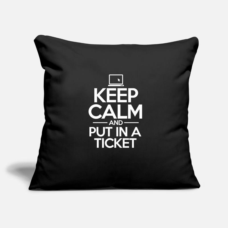 Technical Support Computer It Admin Gift Sofa pillowcase 17,3'' x 17,3'' (45 x 45 cm)