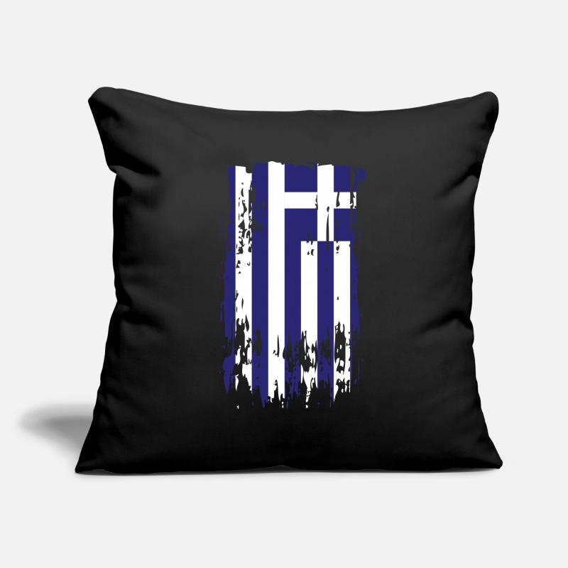 Grèce Grèce Grèce Housse de coussin décorative 45 x 45 cm