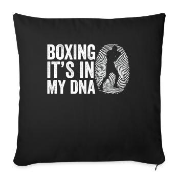 Boxing Boxer Boxing Gloves Boxing Match Gift - Sofa pillowcase 17,3'' x 17,3'' (45 x 45 cm) - black - Front