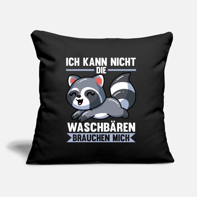 Waschbären Waschbär Sofakissenbezug 45 x 45 cm