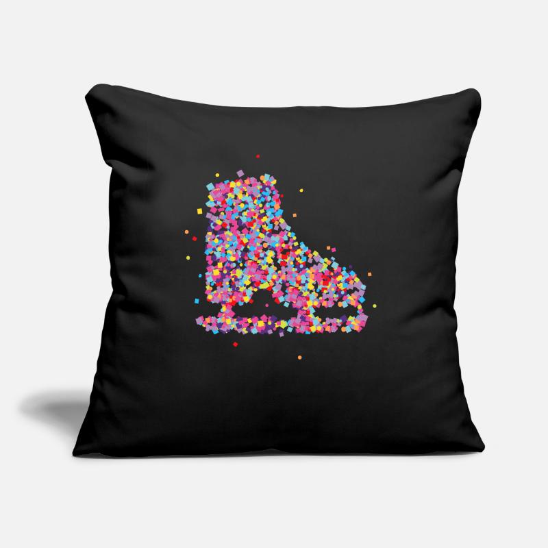 Ice skating Ice skating Sofa pillowcase 17,3'' x 17,3'' (45 x 45 cm)