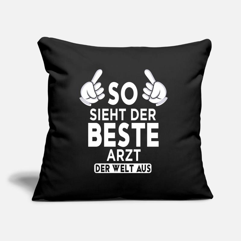 Arzt Spruch Sofakissenbezug 45 x 45 cm