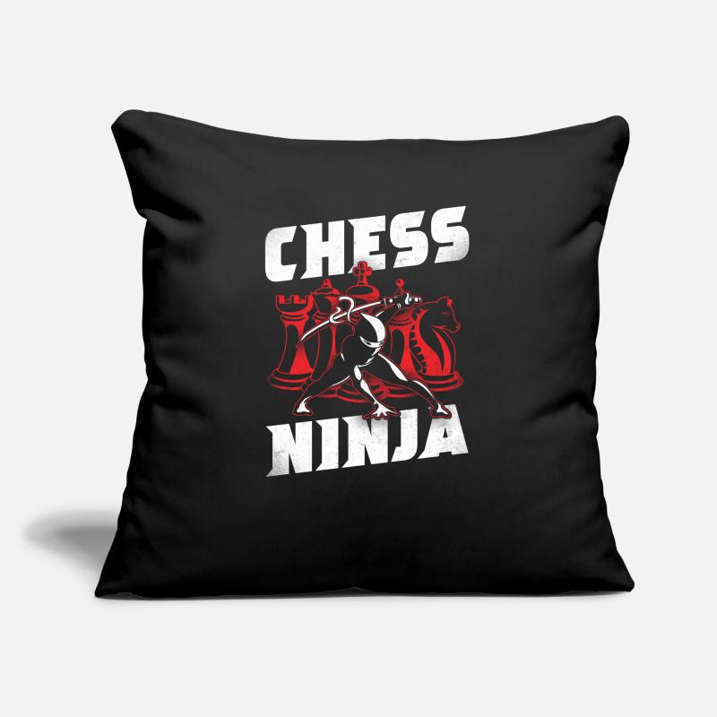 Chess Player Chess Piece Vintage Sofakissenbezug 45 x 45 cm