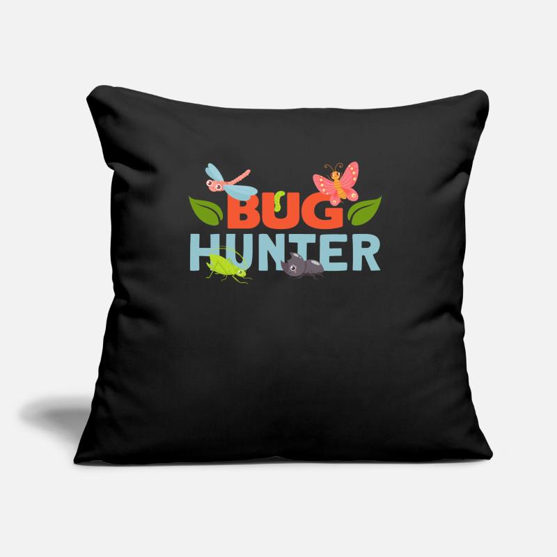 Bug Hunter Collecte Ideabettle Housse de coussin décorative 45 x 45 cm