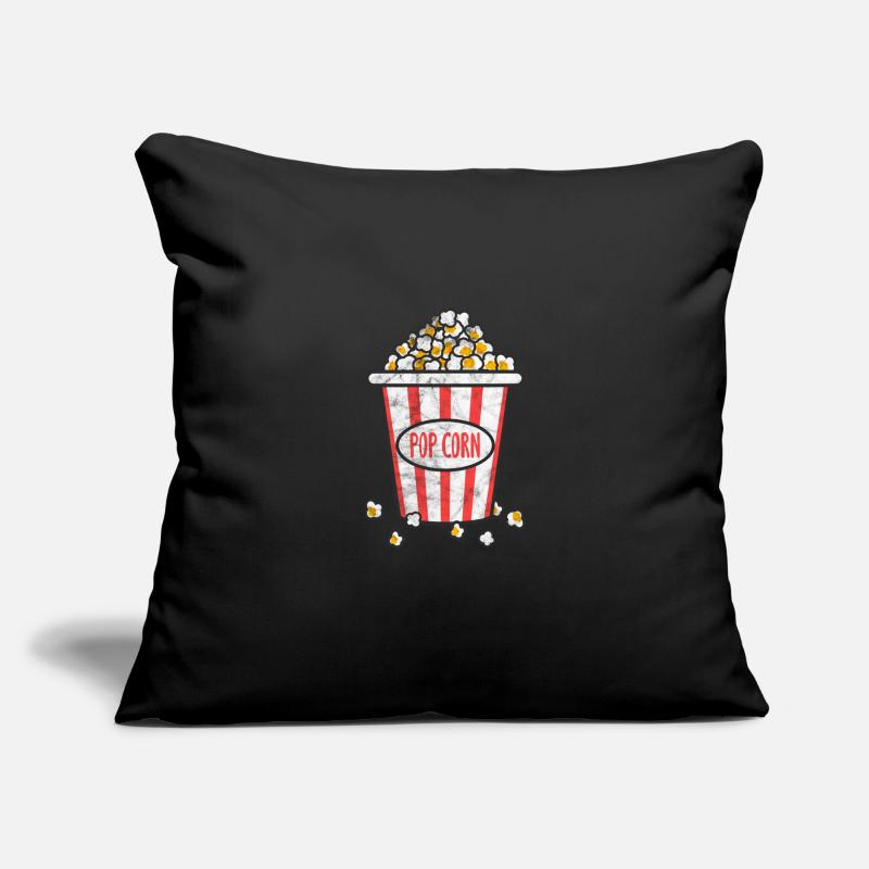 Pop-corn Housse de coussin décorative 45 x 45 cm